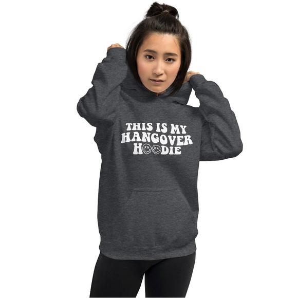 This is my Hangover Hoodie Pullover Sweatshirt - Picture 6 of 6
